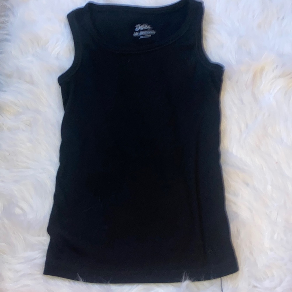 black tank top size 10